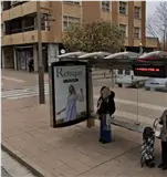 Marquesina en Jorge Vigón, Logroño